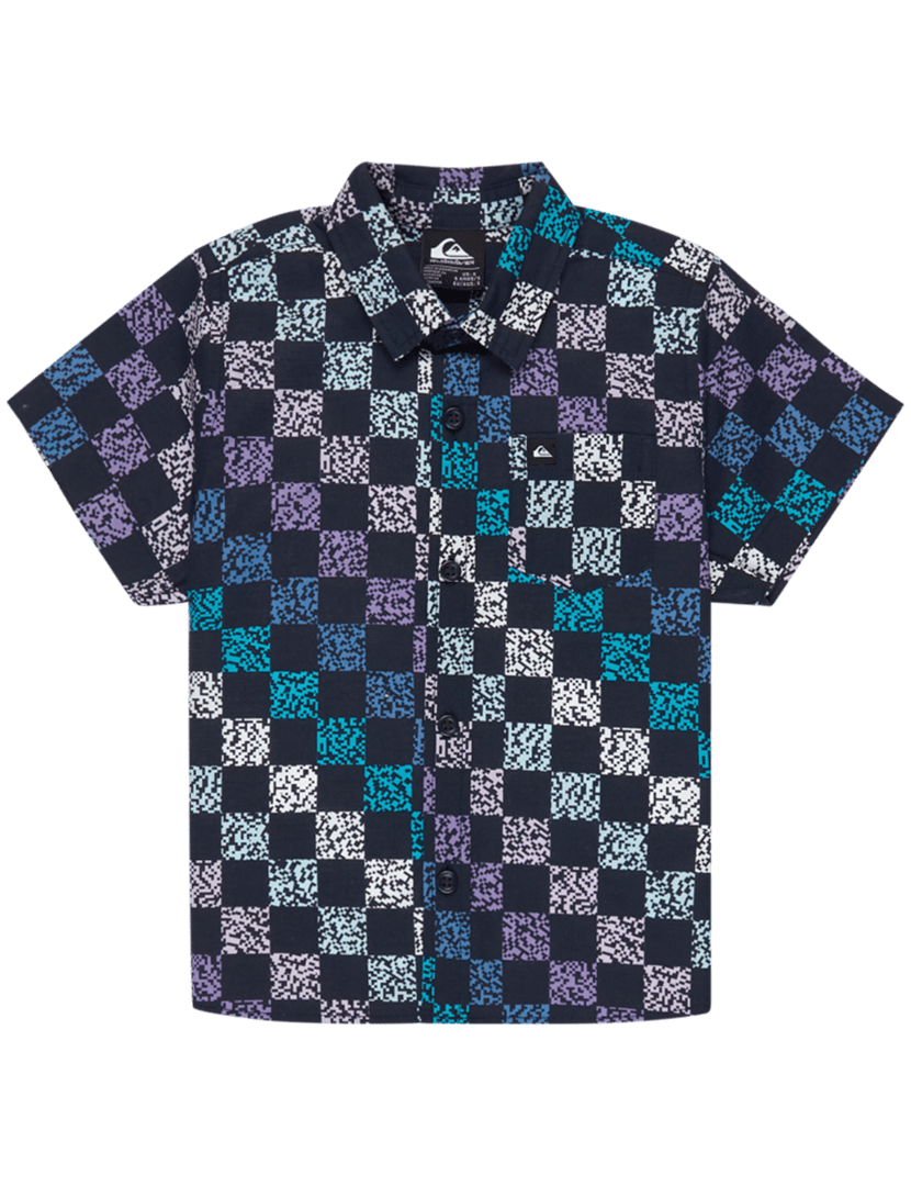 Camisa de manga curta Apero Classic Preto Kids