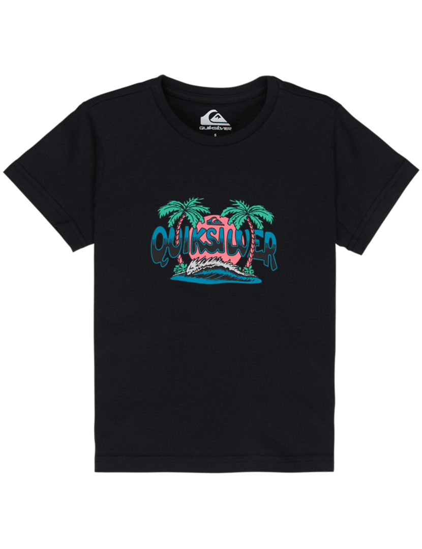 T-Shirt Palm Horizon Preto Kids
