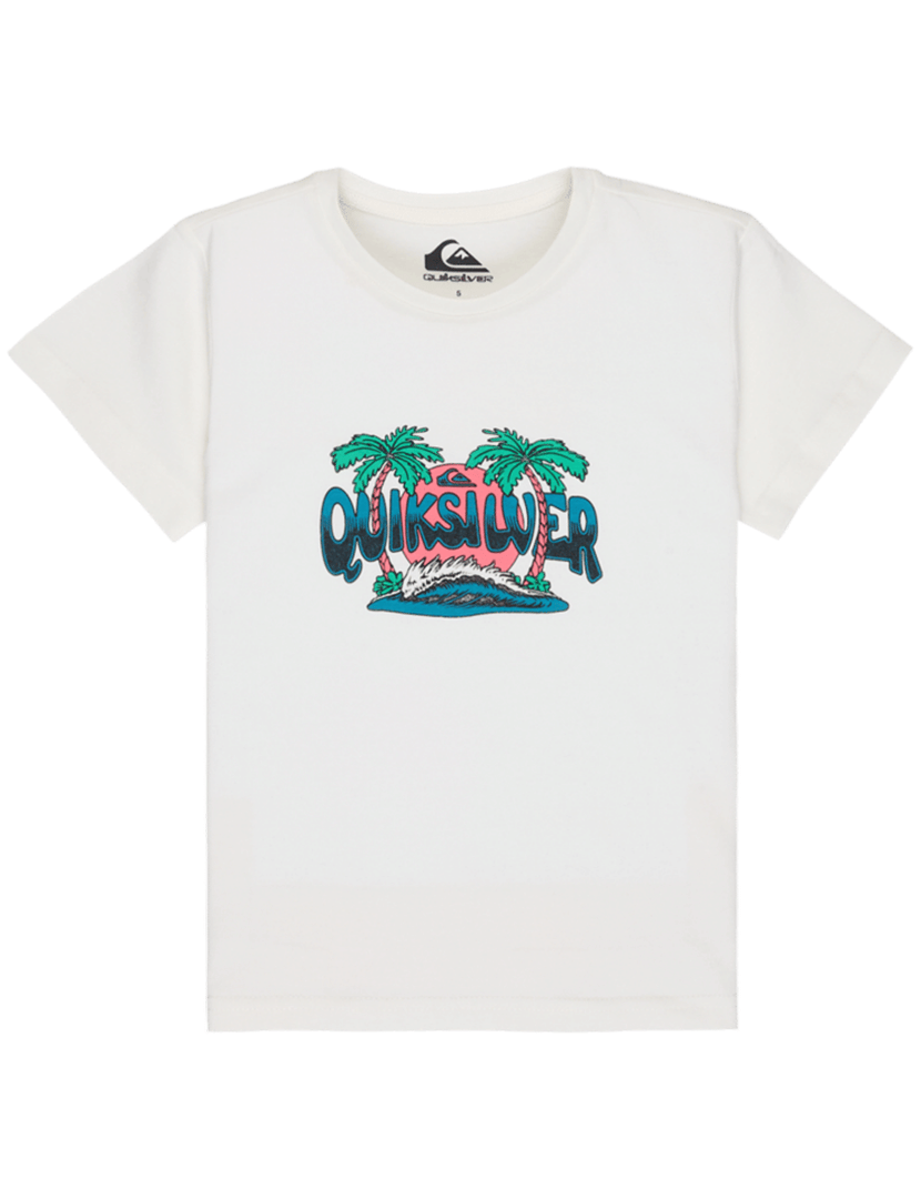 T-Shirt Palm Horizon Branco Kids
