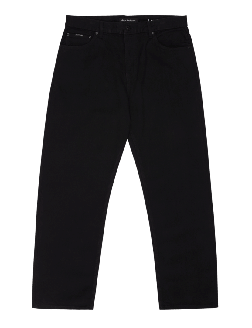 Calças de Ganga Baggy Preto