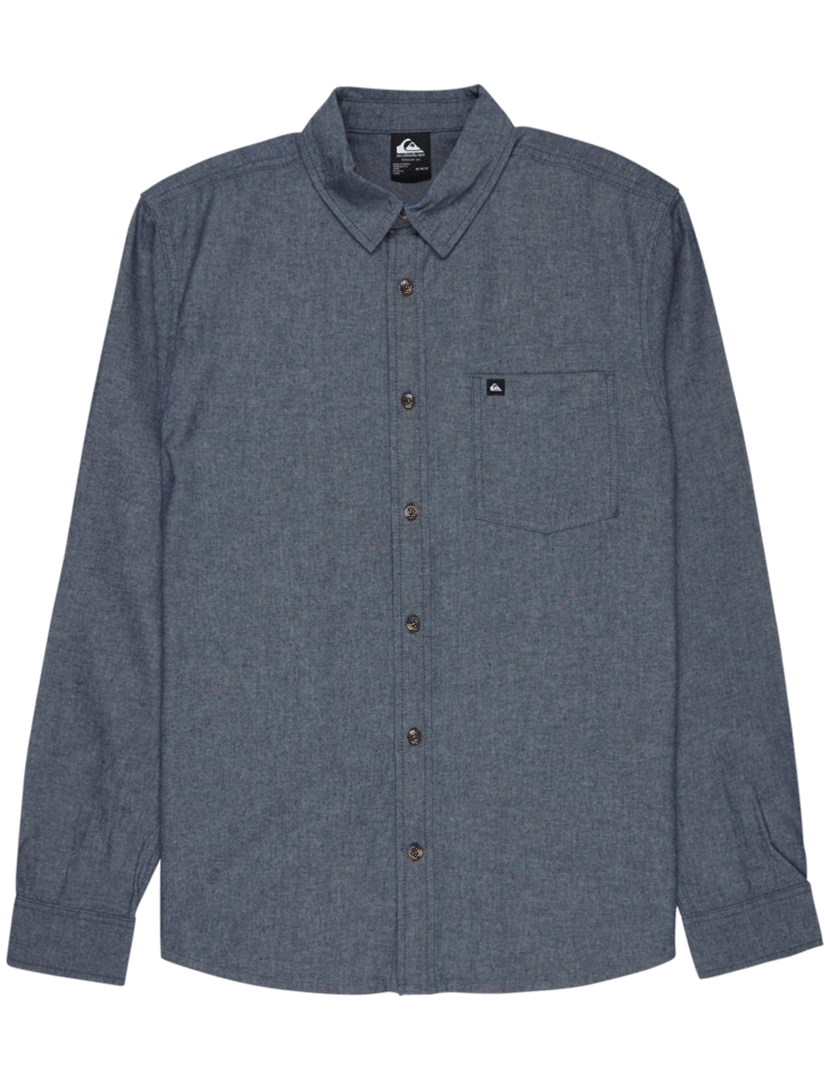 Camisa de manga comprida Yosemite Chambrayls Azul