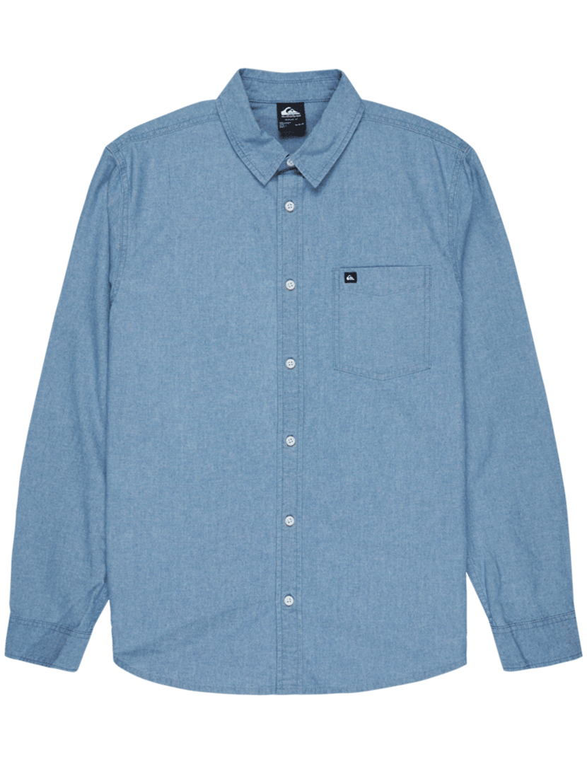 Camisa de manga comprida Yosemite Chambrayls Azul