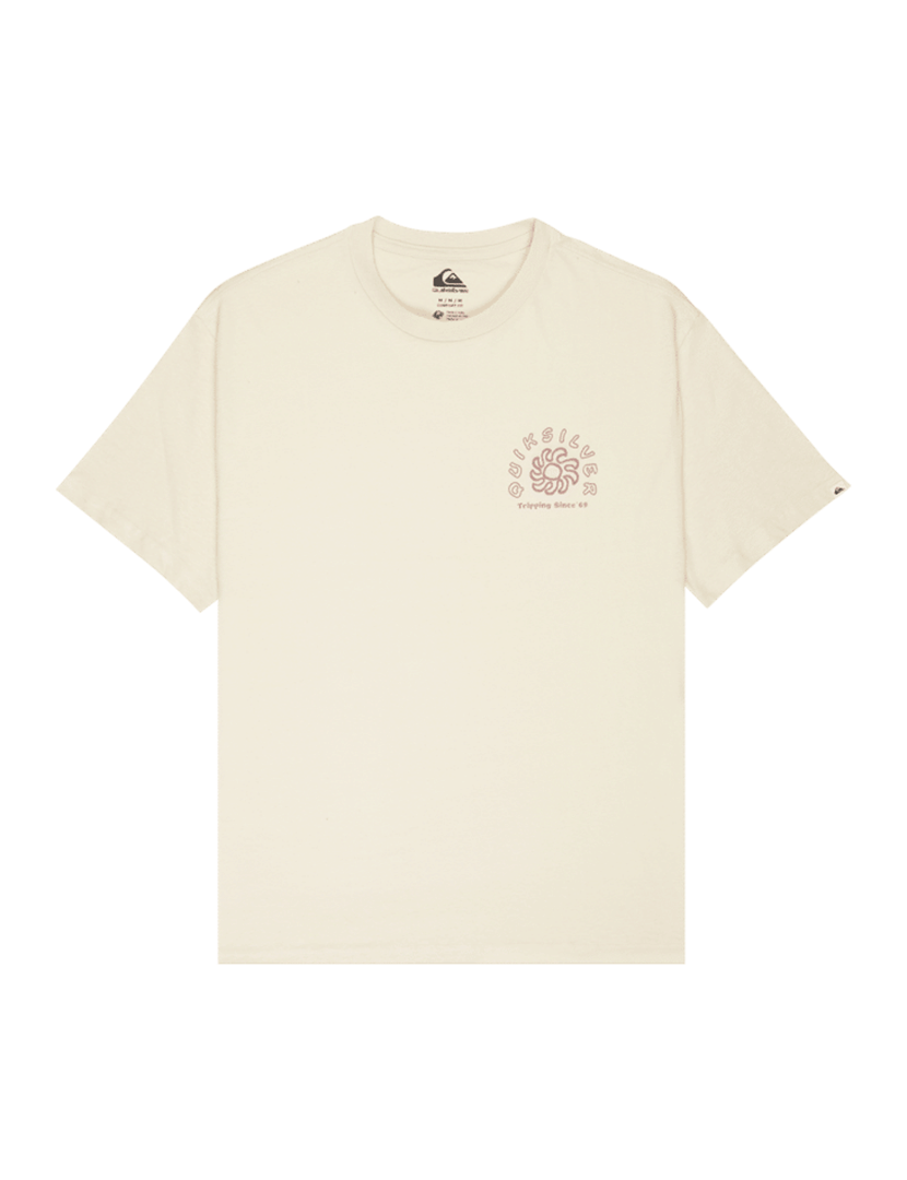 T-Shirt Curve Palm Branco
