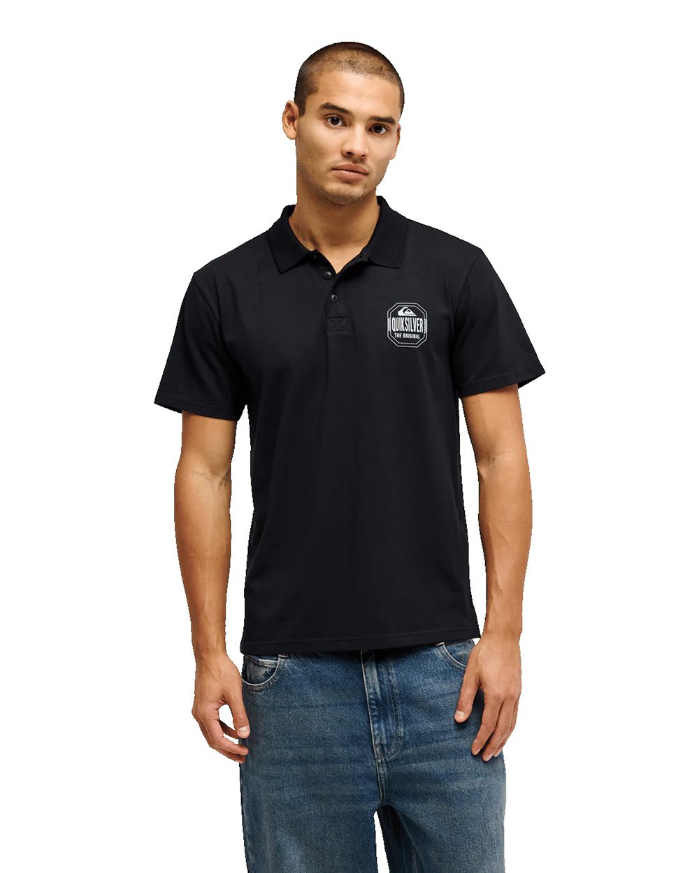 Pólo Stretch Preto
