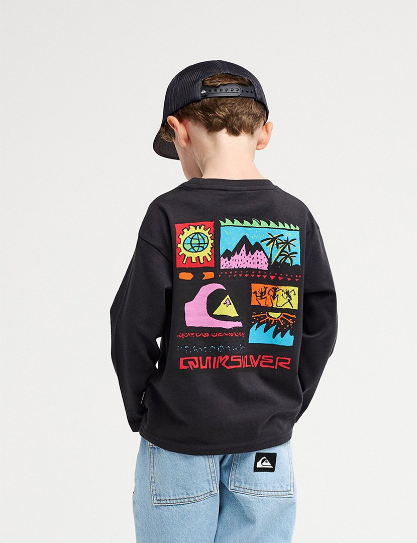 T-Shirt Quik Lantern Preto Kids
