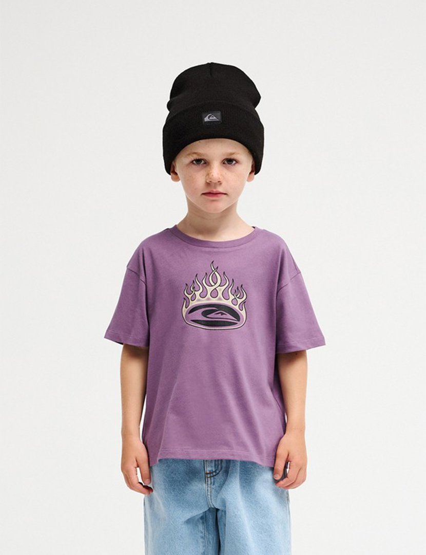 T-Shirt Trucks Boys Roxo Kids