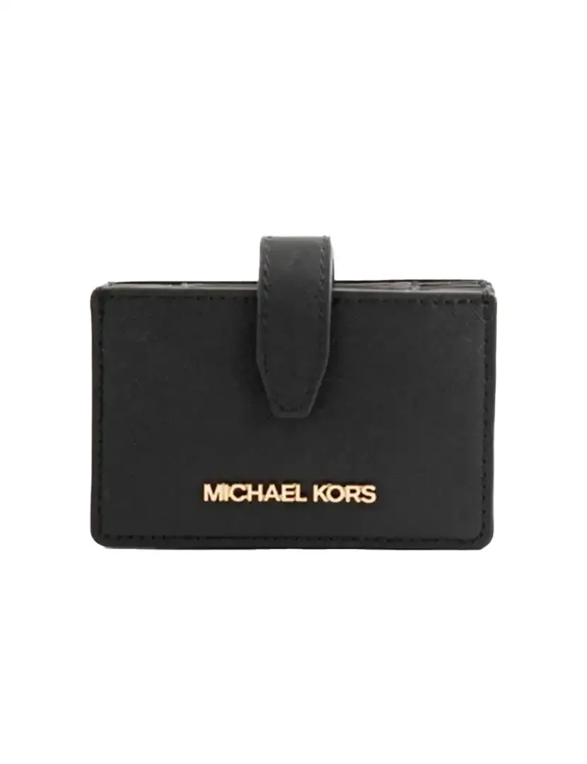Porta-Cartões Jet Set Leather Black