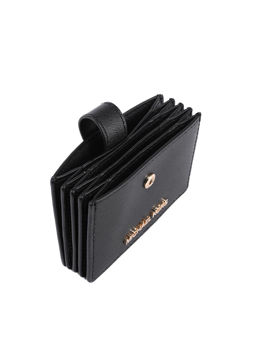 Porta-Cartões Jet Set Leather Black