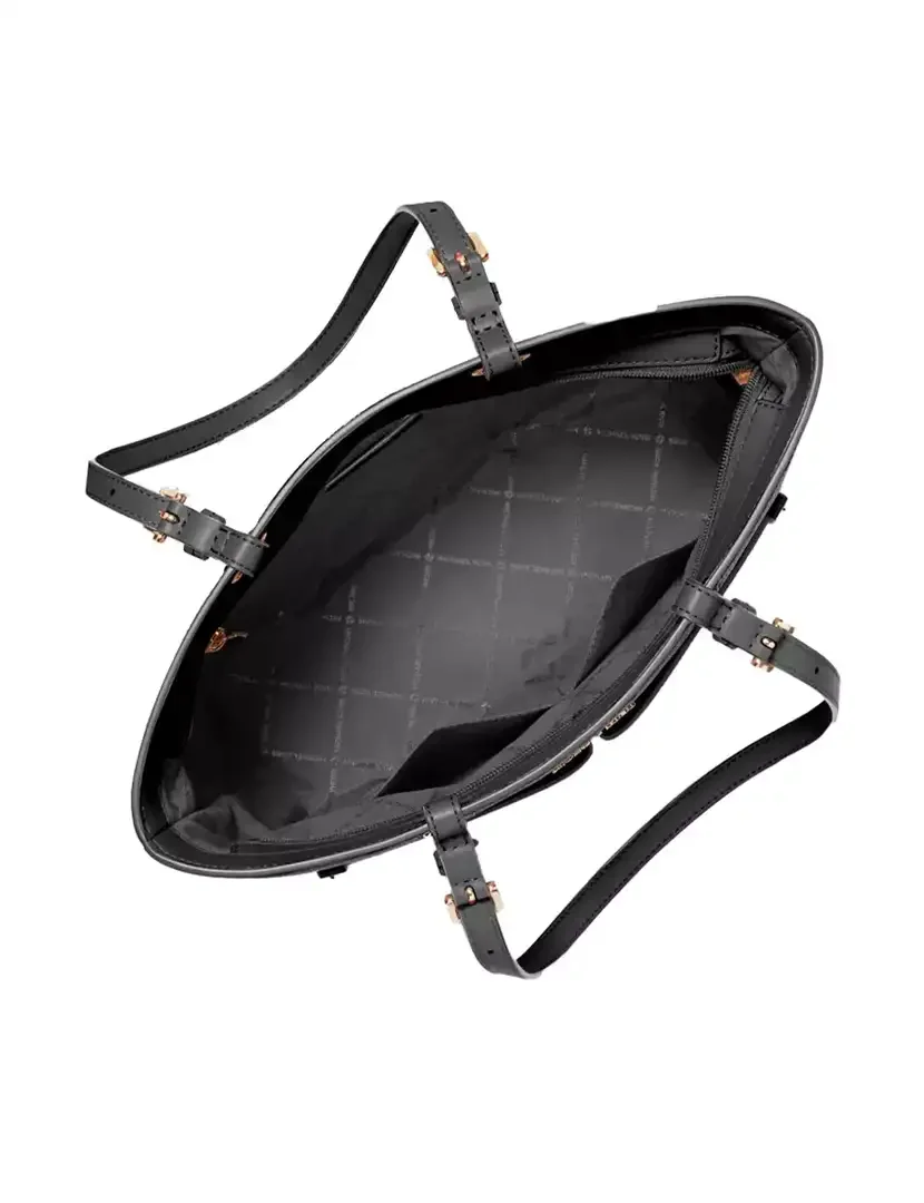 Jet Set Travel Medium Tote Bag Black