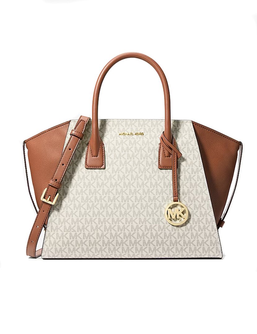 Avril Large Satchel Vanilla