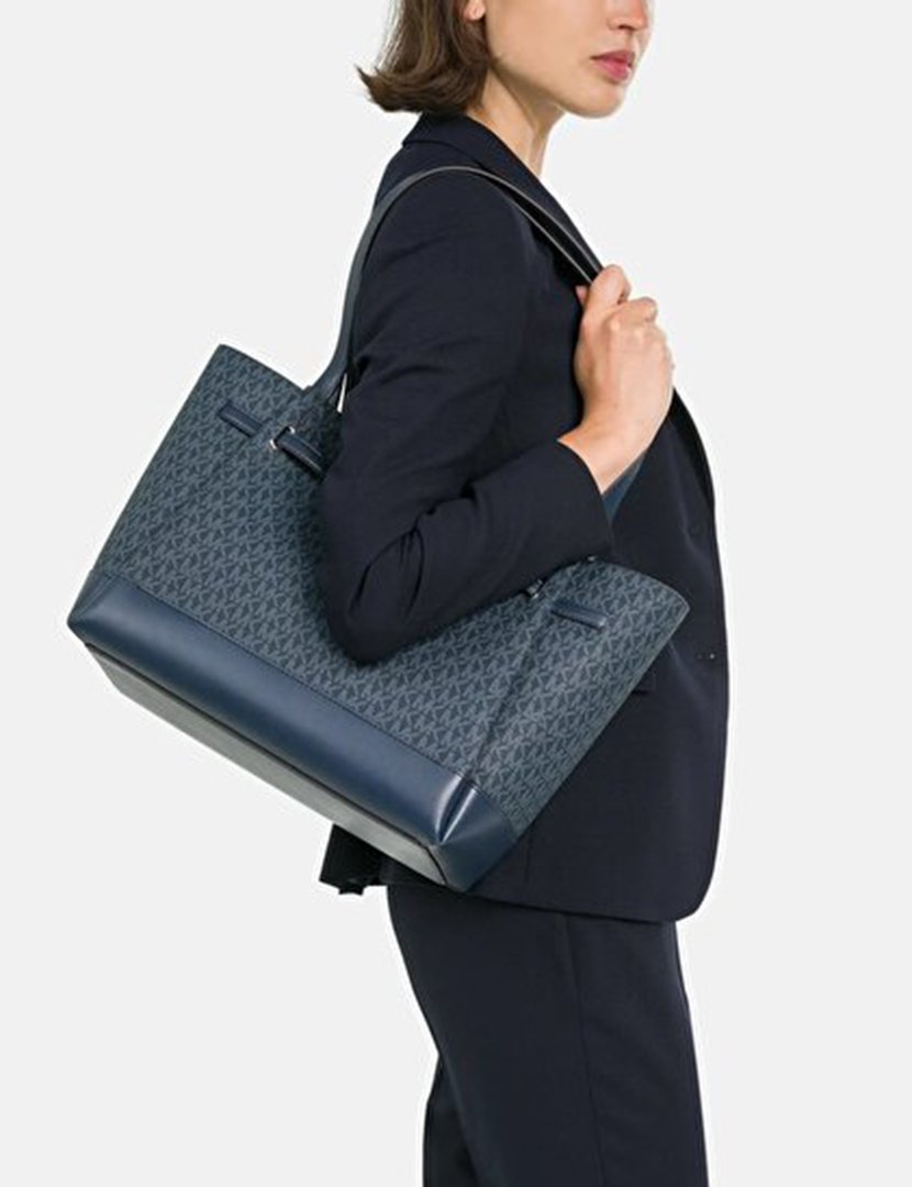 Reed Tote Bag Navy