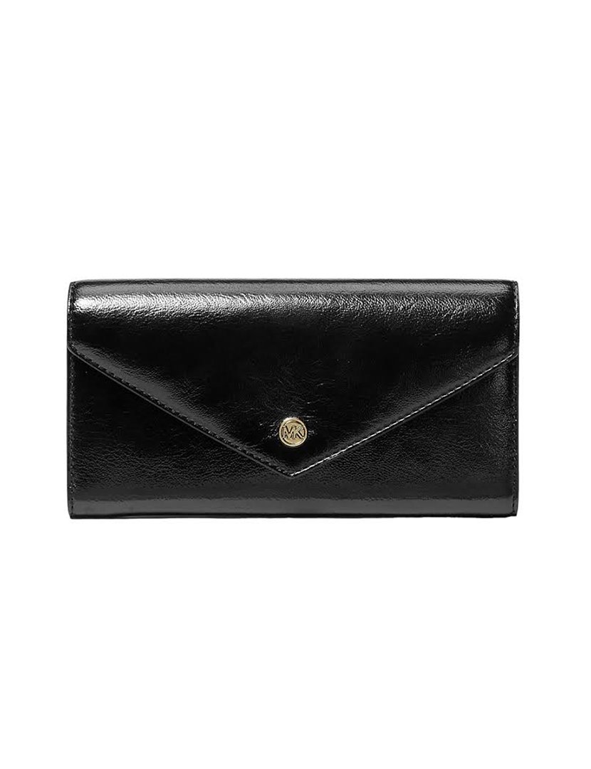 Carteira Envelope Clutch Black
