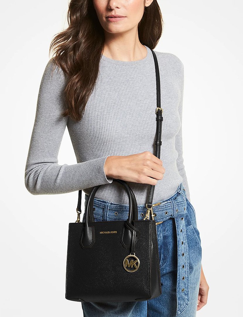 Mercer Medium Satchel Bag Black