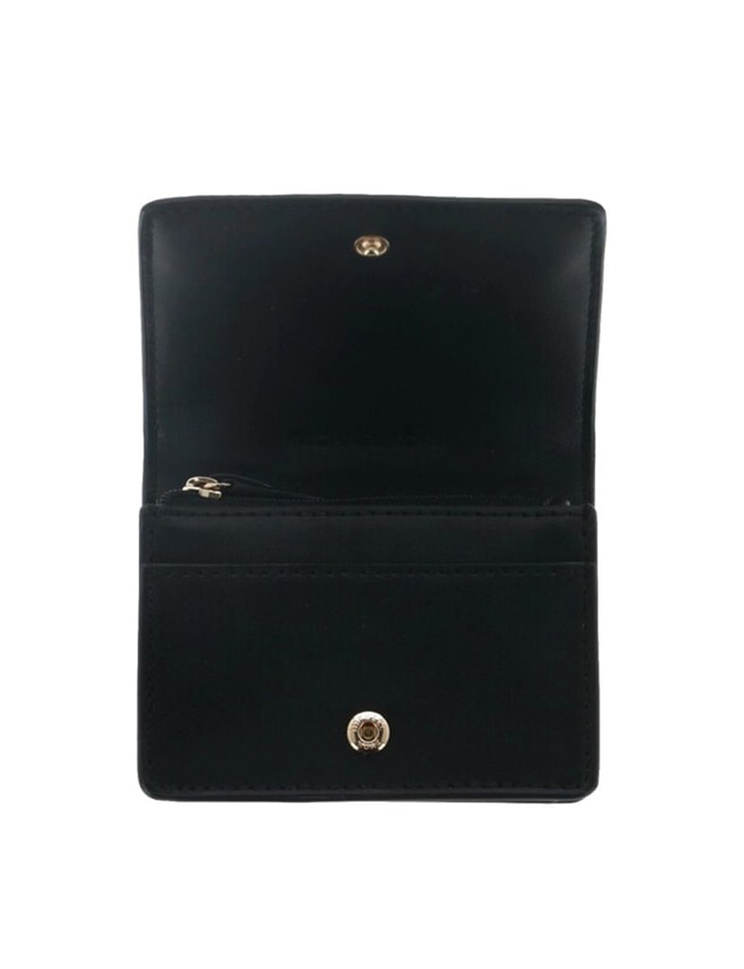 Carteira Compact Leather Black