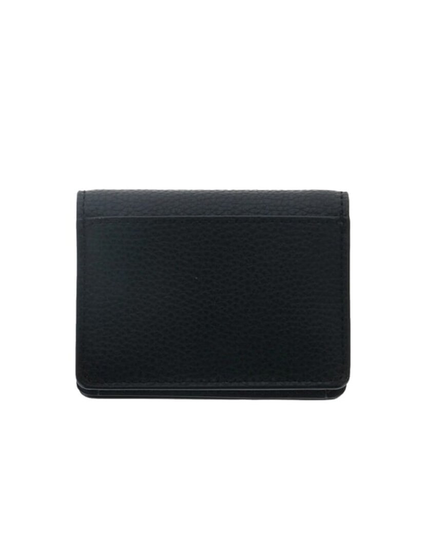 Carteira Compact Leather Black