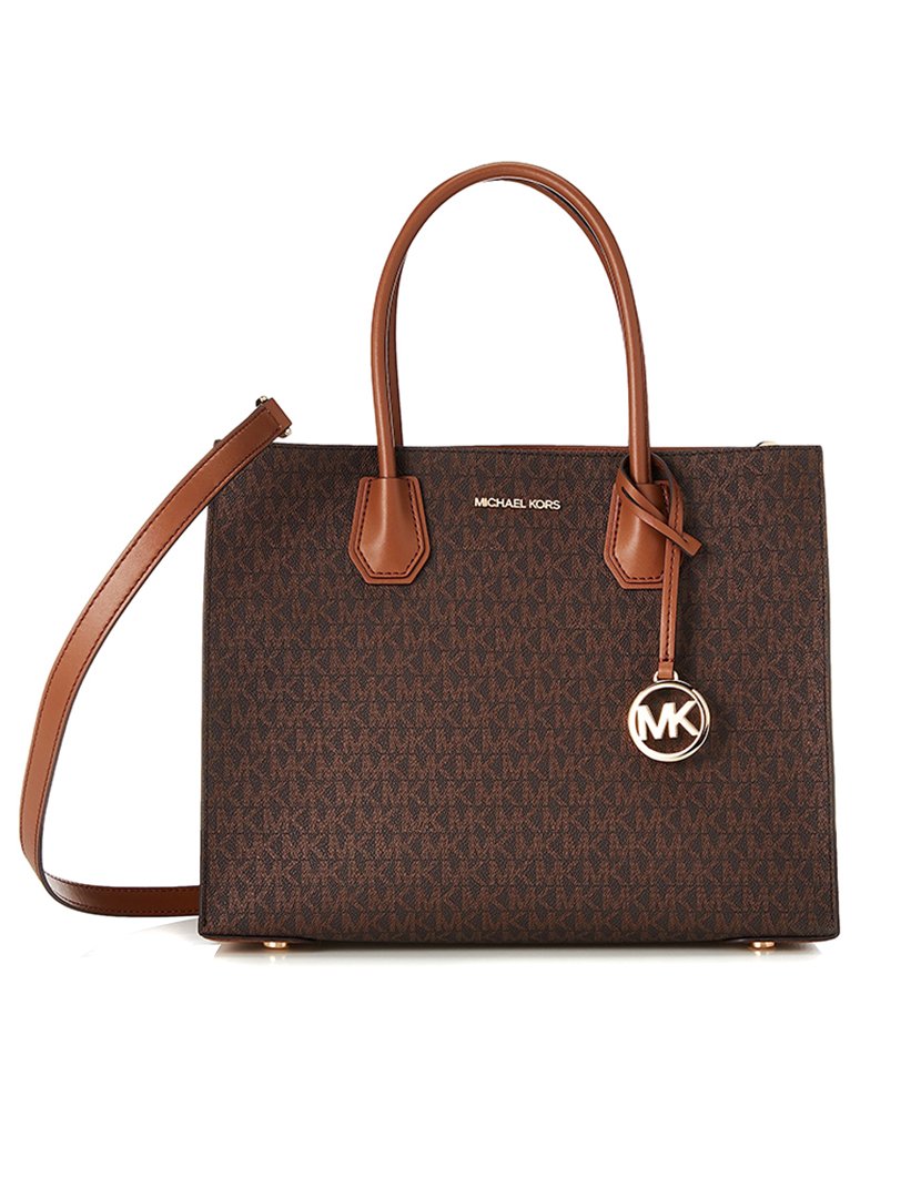 Mercer Signature Tote Bag Brown