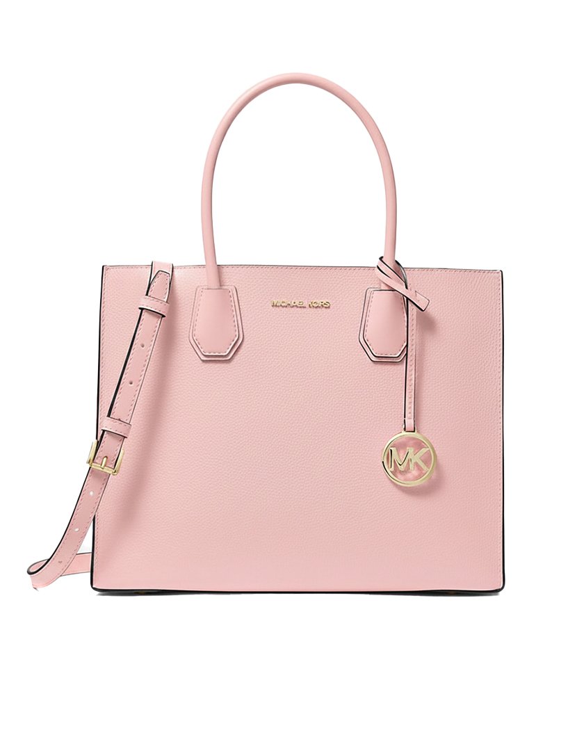 Mercer Large Pebbled Leather Pink