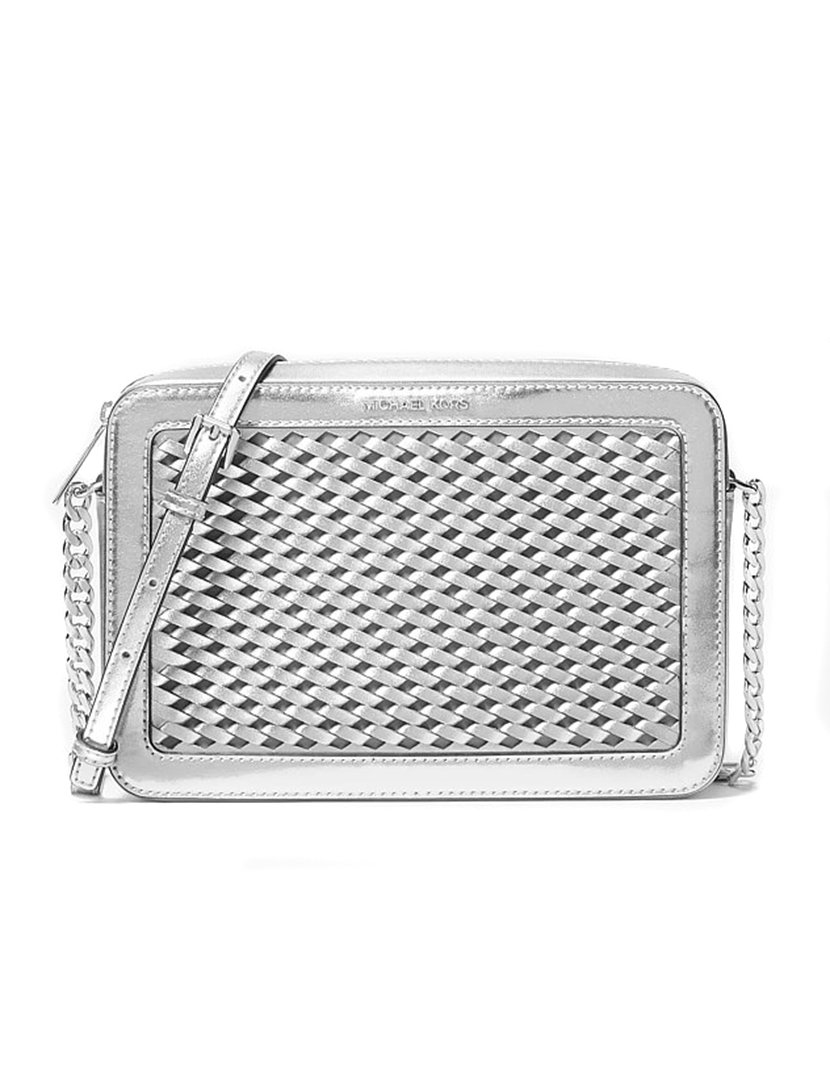 Jet Set Large Metallic Crossbody Bag