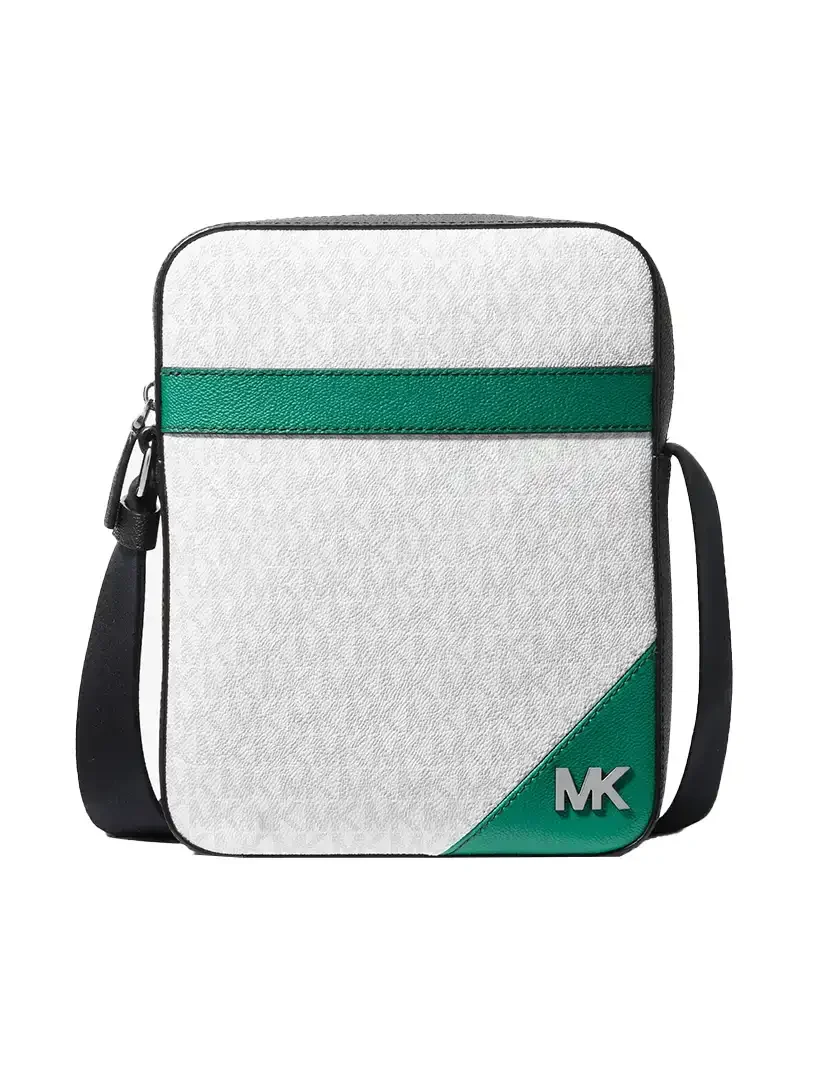 Cooper Crossbody Bag White Green