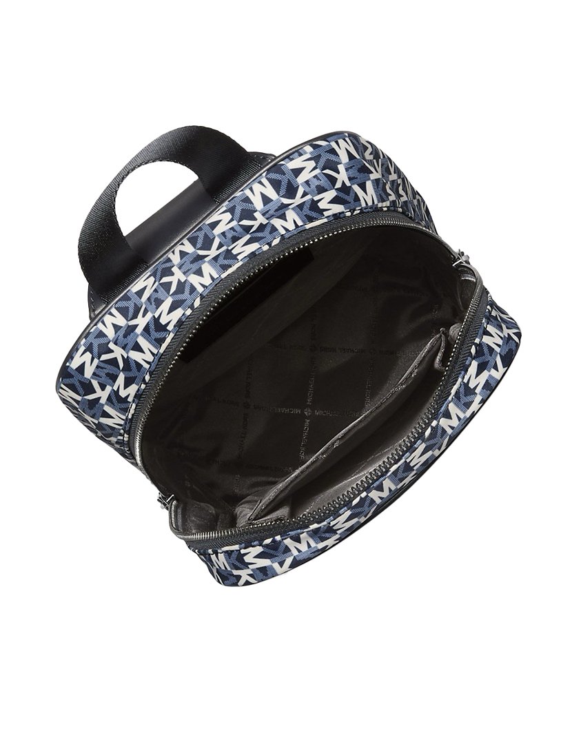 Lautner Monogram Print Black
