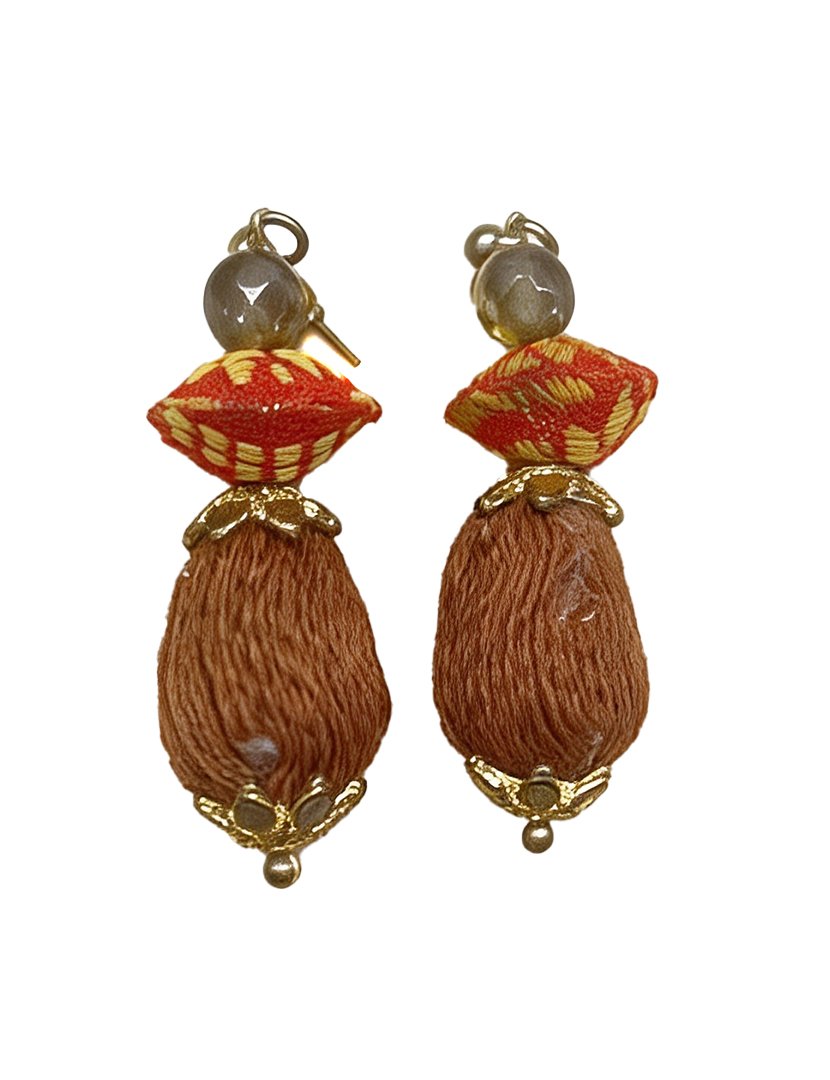 Hard Stone Coco Earrings