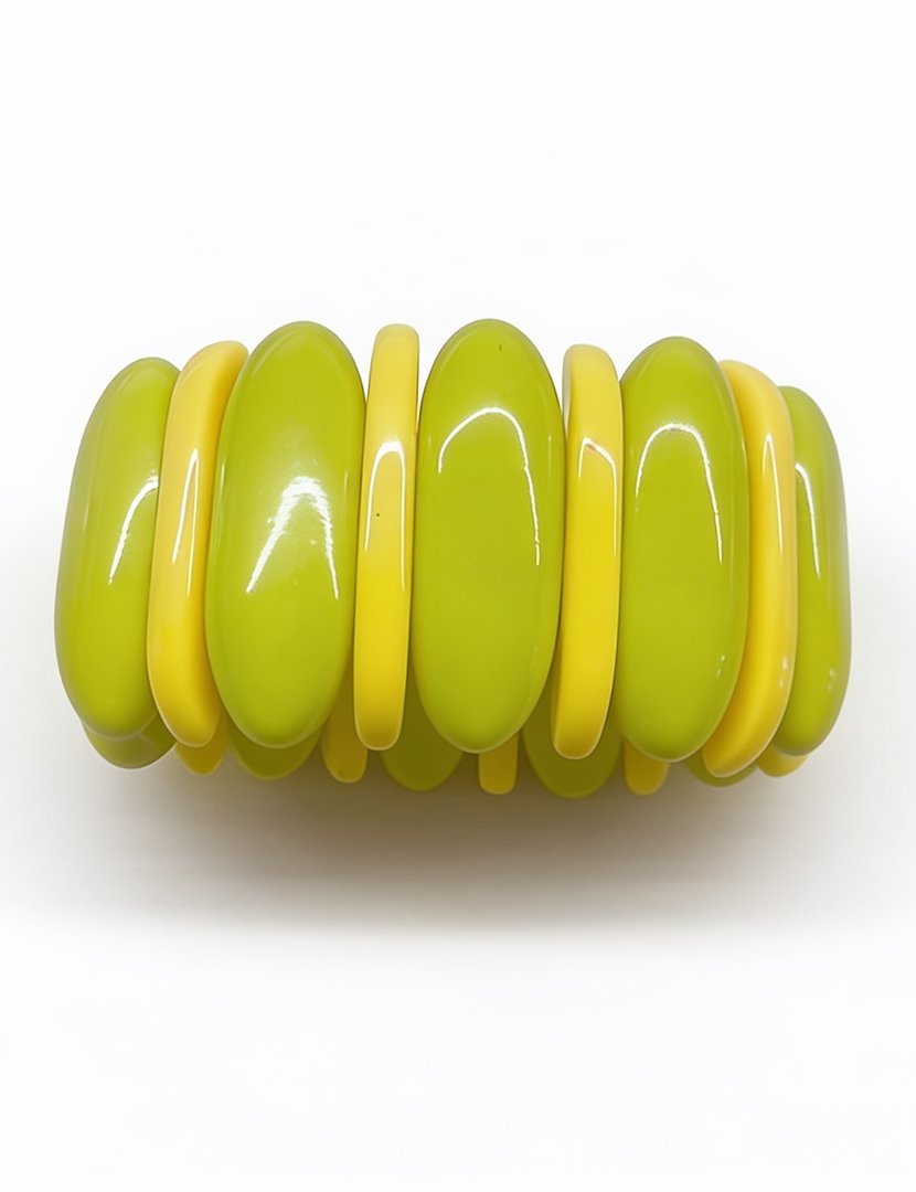Hard Stone Yellow Bracelet