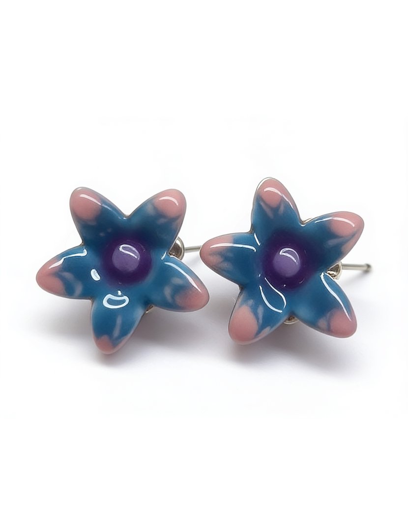 Rose Flowers Earrings