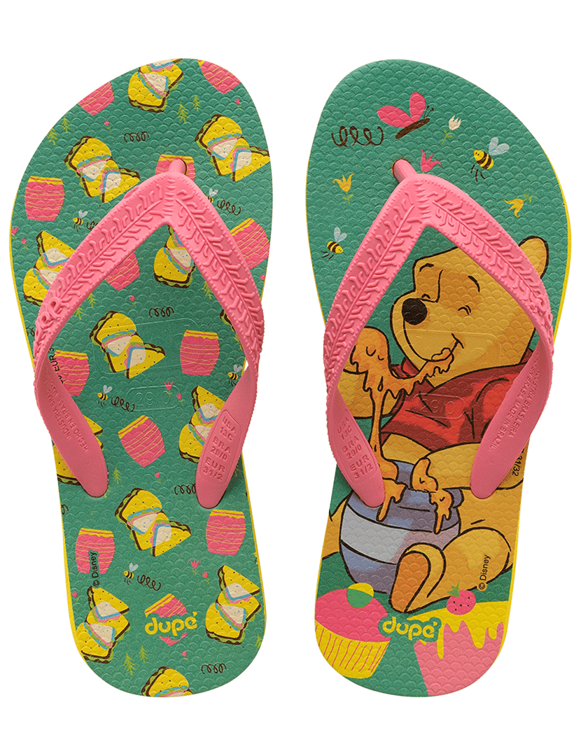 Chinelos Disney Pooh