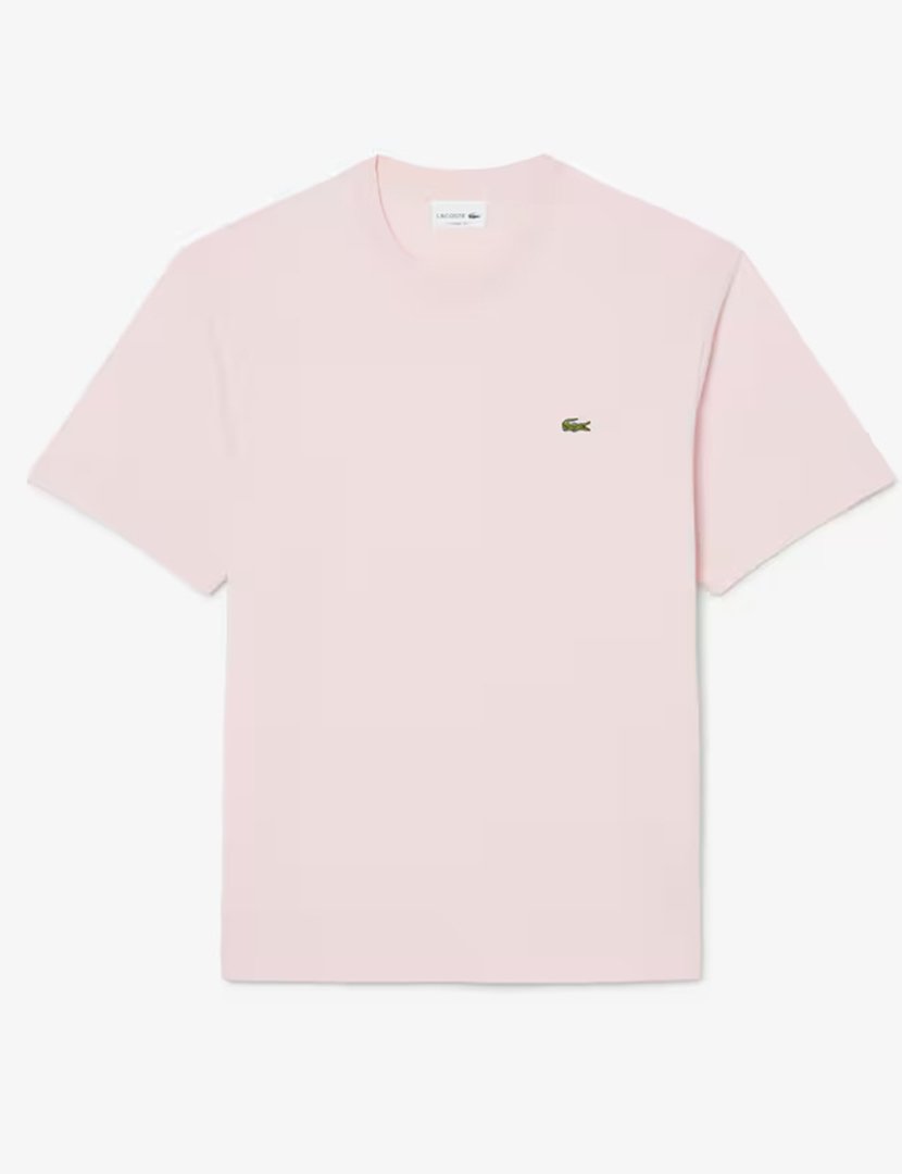 T-Shirt Clássica Rosa Claro