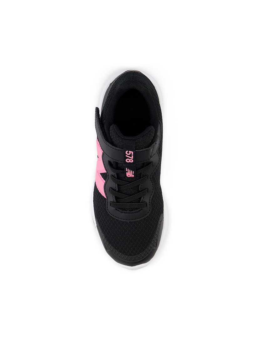 Ténis 578 Hook & Loop Black