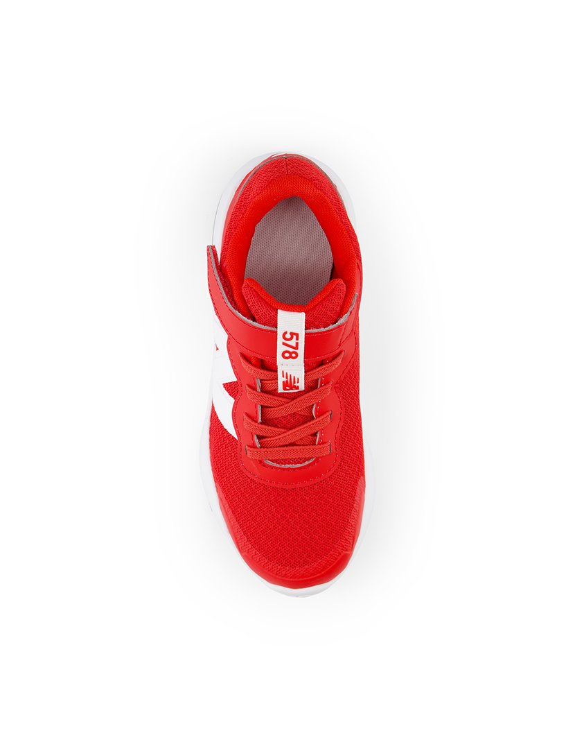 Ténis 578 Hook & Loop True Red
