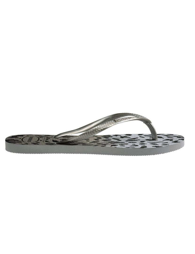 Chinelos Slim Animals Grey
