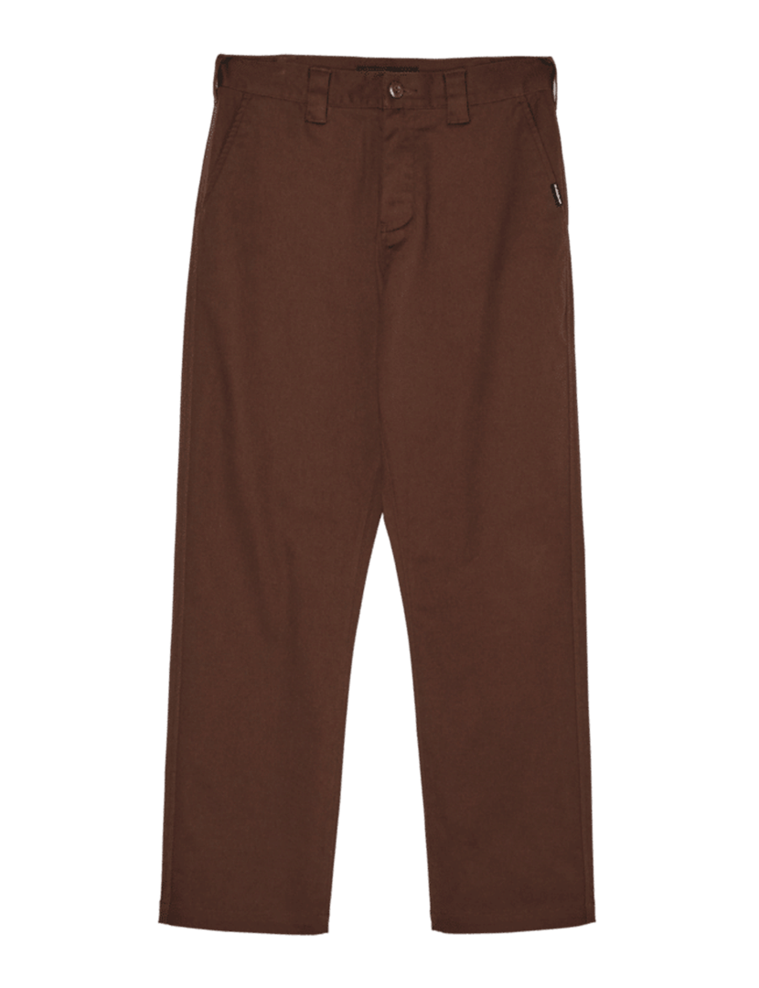 Calças Chino Union Regular Castanho