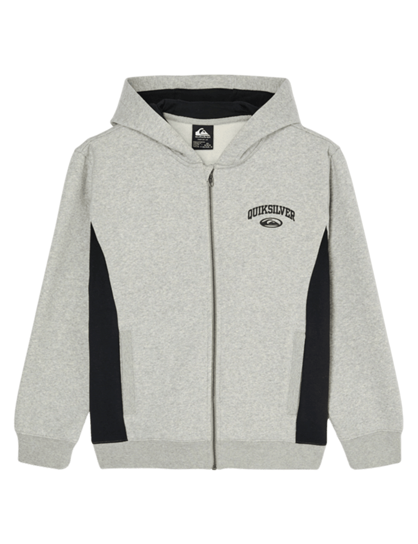 Sweatshirt com fecho No Teacher Cinzento