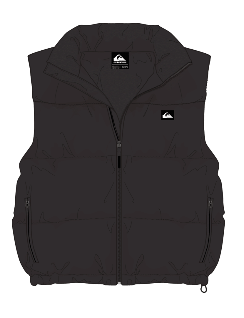 Colete Cold Days Sleevele Preto