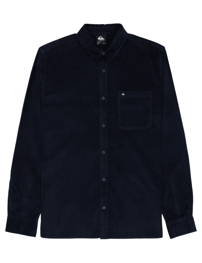 Camisa manga comprida Smoke Trail Cord Preto