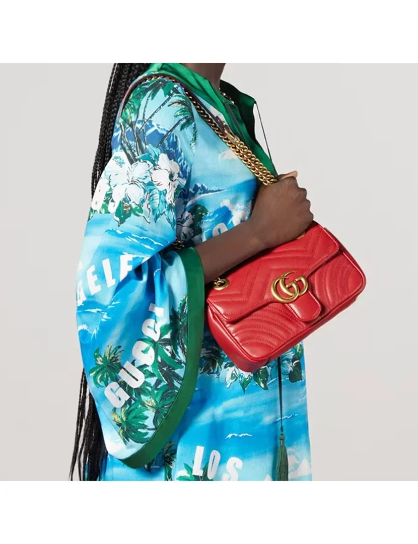 GG Marmont Matelassé Mini Shoulder Bag