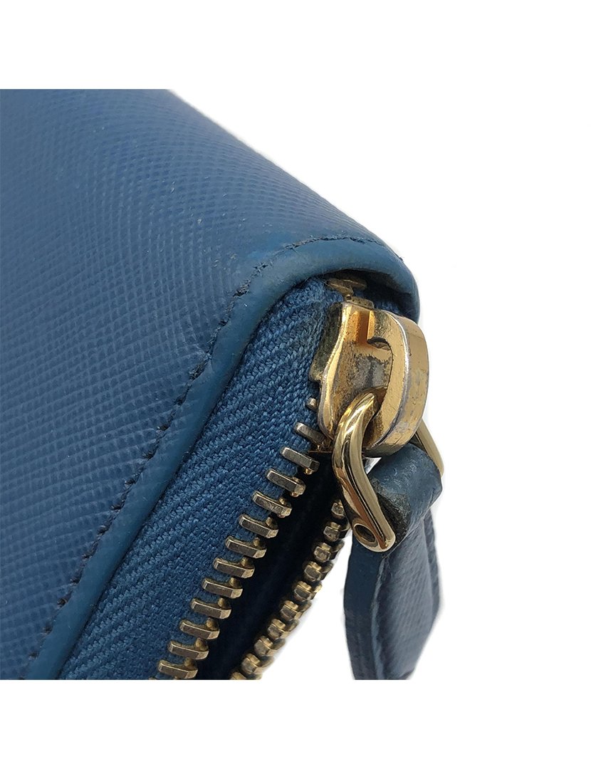Zip Around Saffiano