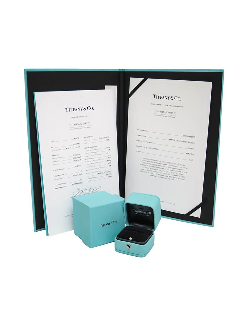 Solitário Tiffany Setting 0.28ct