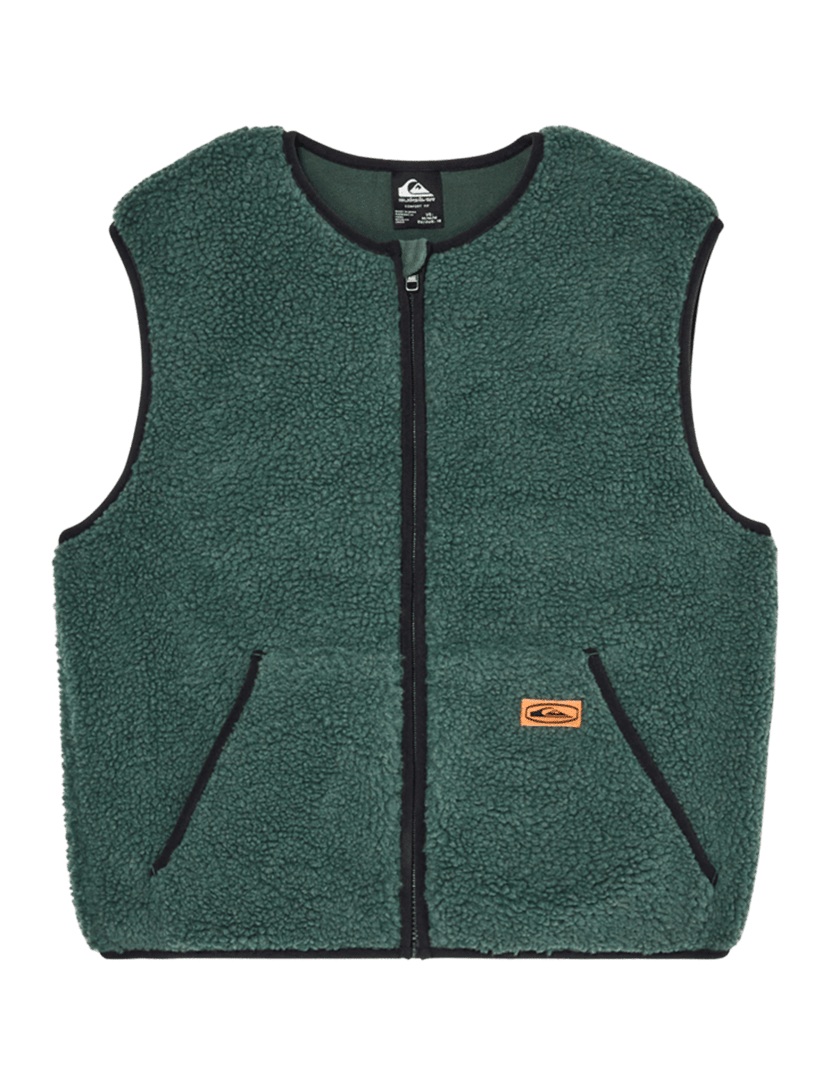 Colete Kickflip Sleevele Sherpa Verde