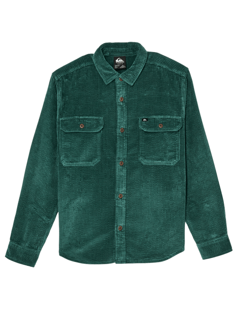 Camisa de bombazina Venture Cord Verde
