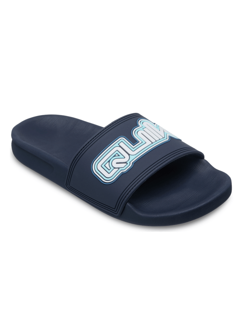 Chinelos Rivi Wordmark Slide II Preto