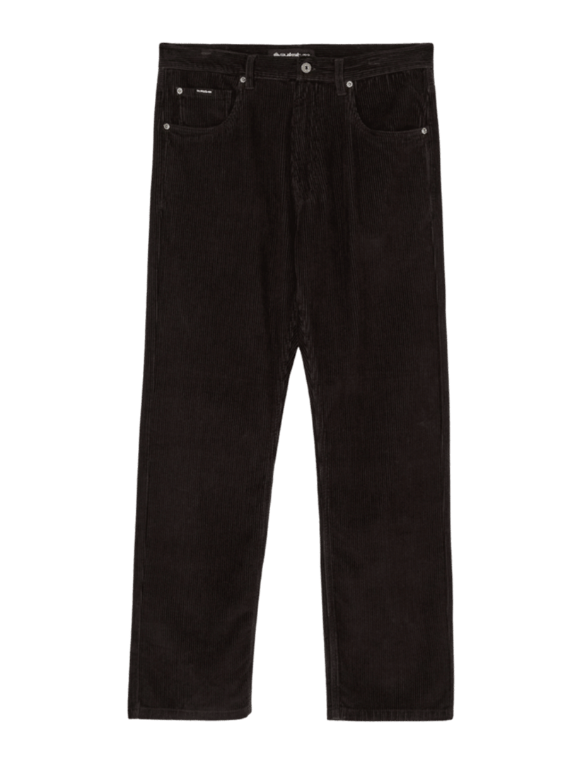 Calças de veludo Regular Cord Preto