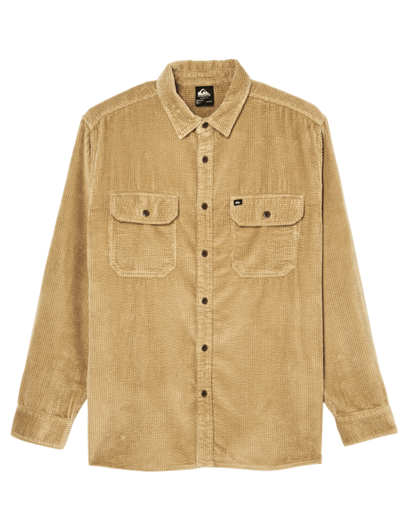 Camisa de bombazina Venture Cord Bege