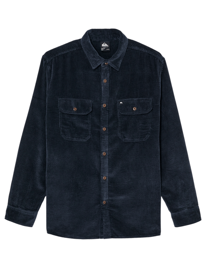 Camisa de bombazina Venture Cord Azul