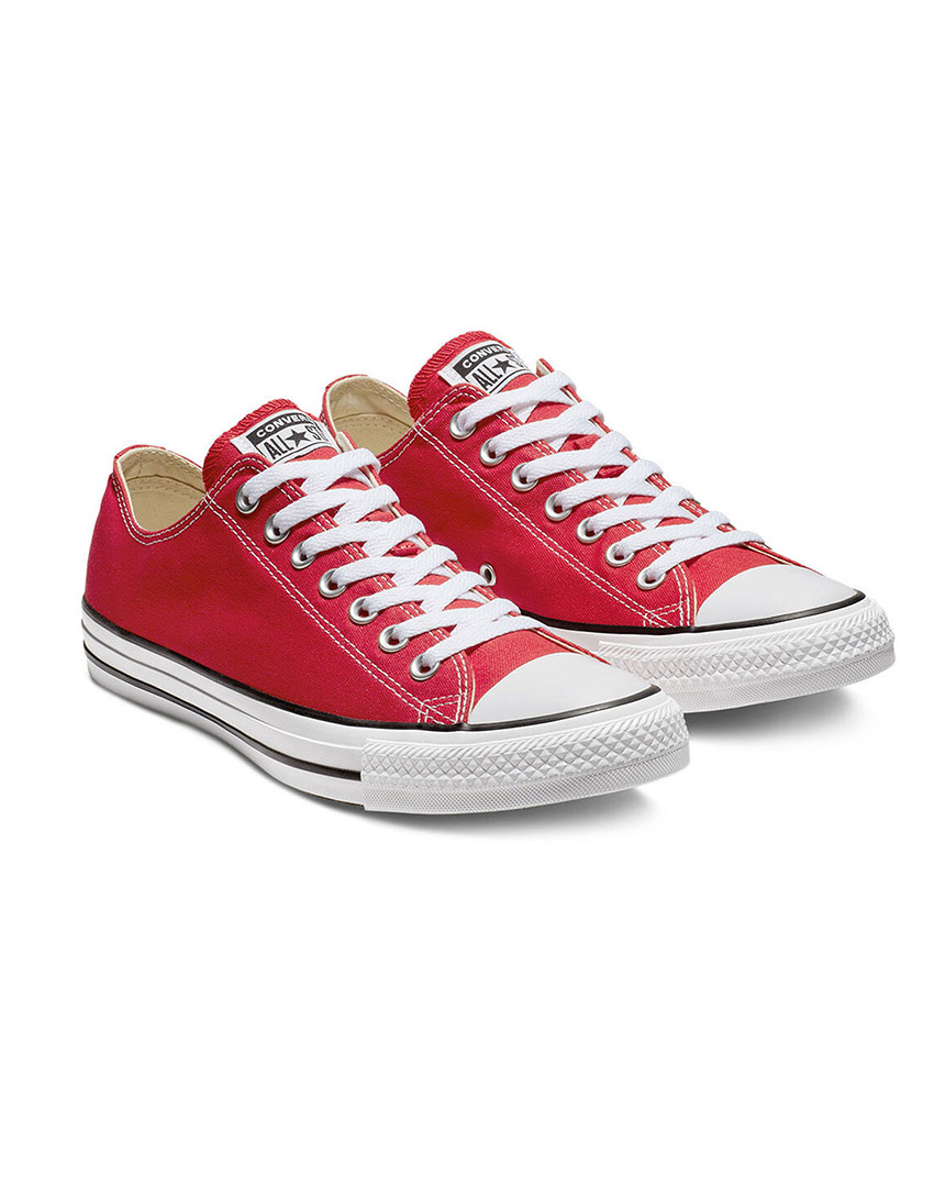 All Star Ox Low Vermelho