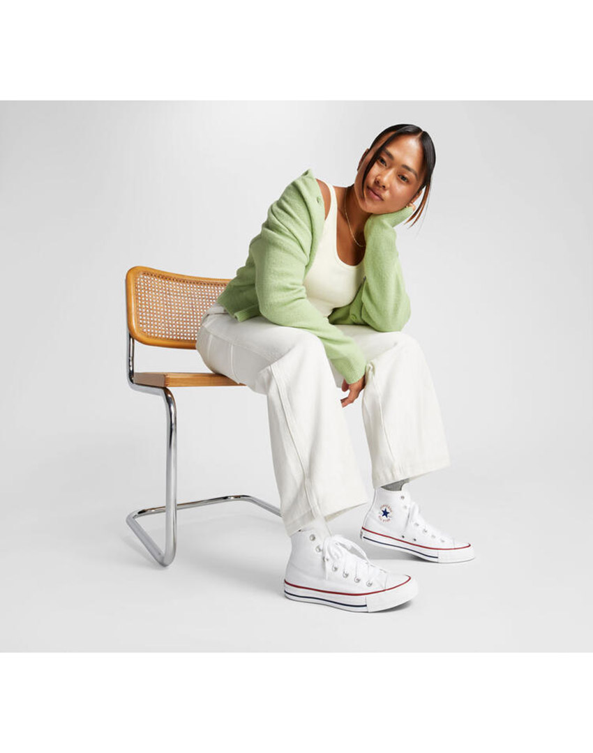 All Star Chuck Taylor Canvas High  Branco