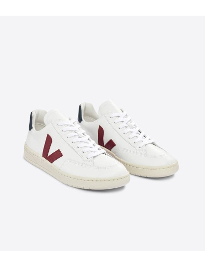 Ténis V-12 Extra-Branco  Marsala