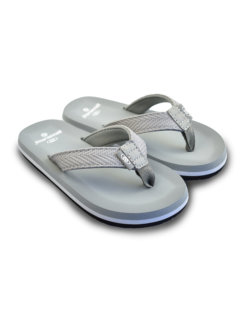  Chinelos Puff Criança Cinza Multicor