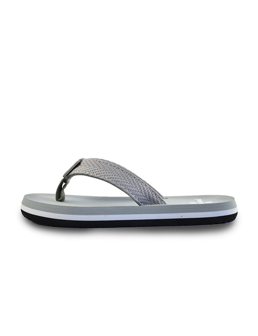  Chinelos Puff Criança Cinza Multicor